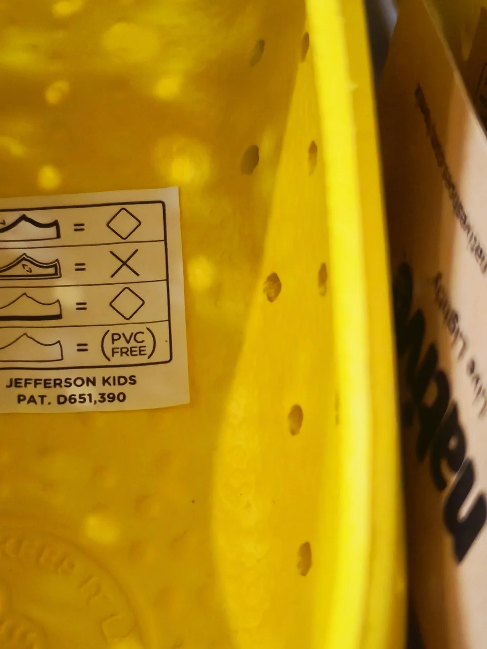 Kids Bright Yellow Slip-On Water Sneakers